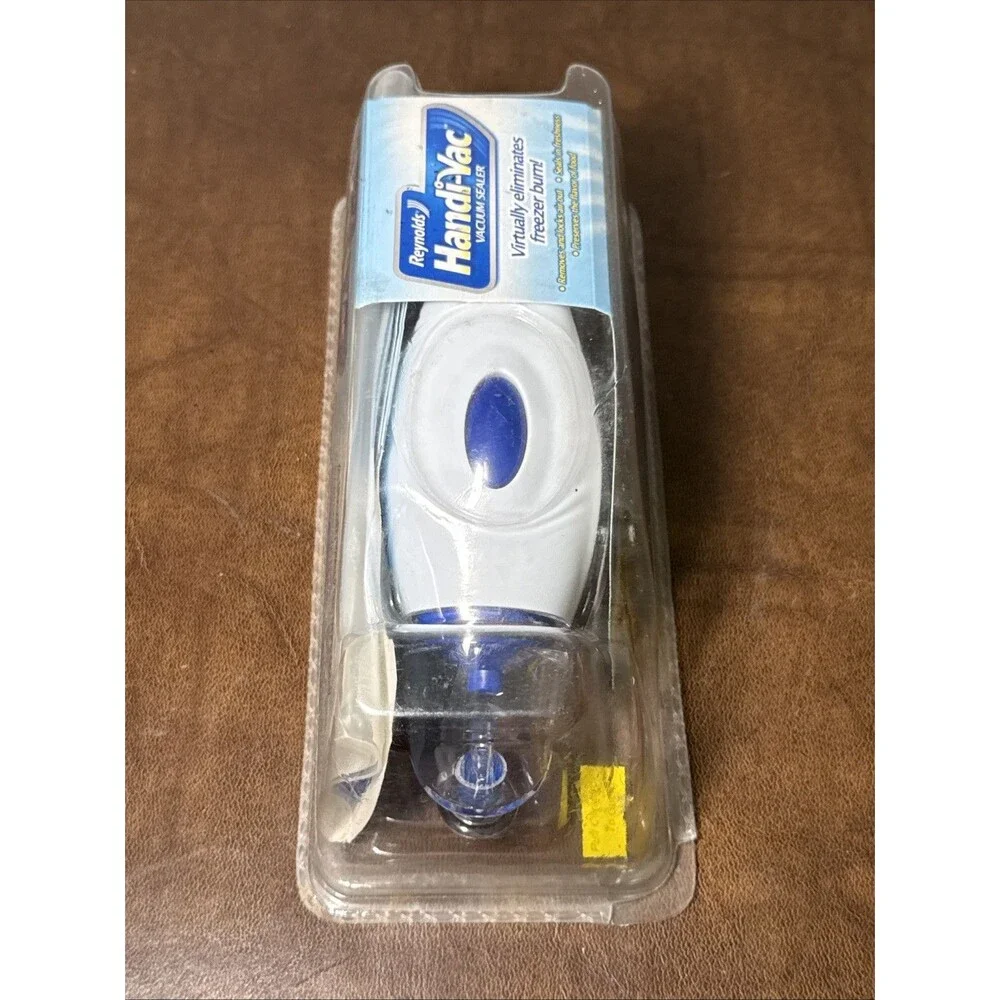NEW Sealed Reynolds Handi-Vac Handheld Food Vacuum Sealer Starter Kit